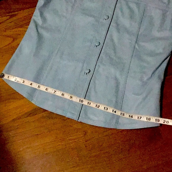 Uru Recoleta Leather Shirt Style Jacket - Picture 5 of 10